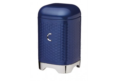 Kitchen Craft Lovello Retro Canister with Geometric Textured Finish - COFFEE